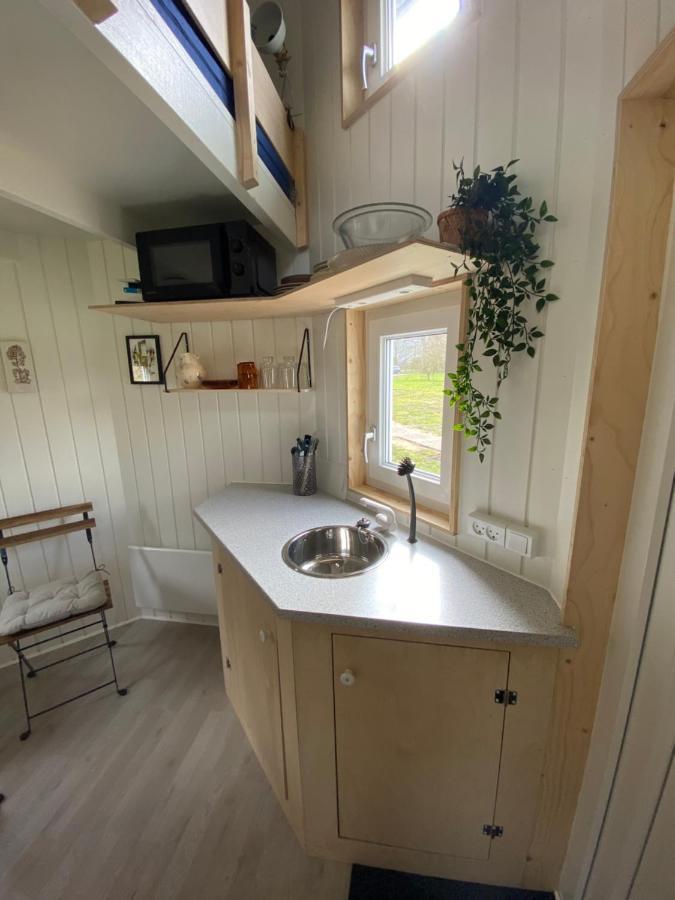 Kroghs Tiny Houses - Hyttebyen กรินด์สเตด ภายนอก รูปภาพ
