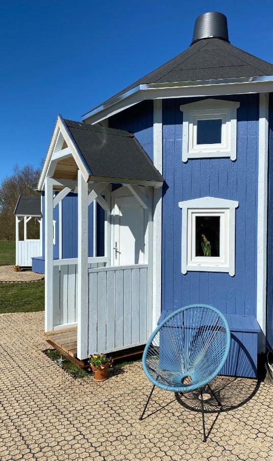 Kroghs Tiny Houses - Hyttebyen กรินด์สเตด ภายนอก รูปภาพ