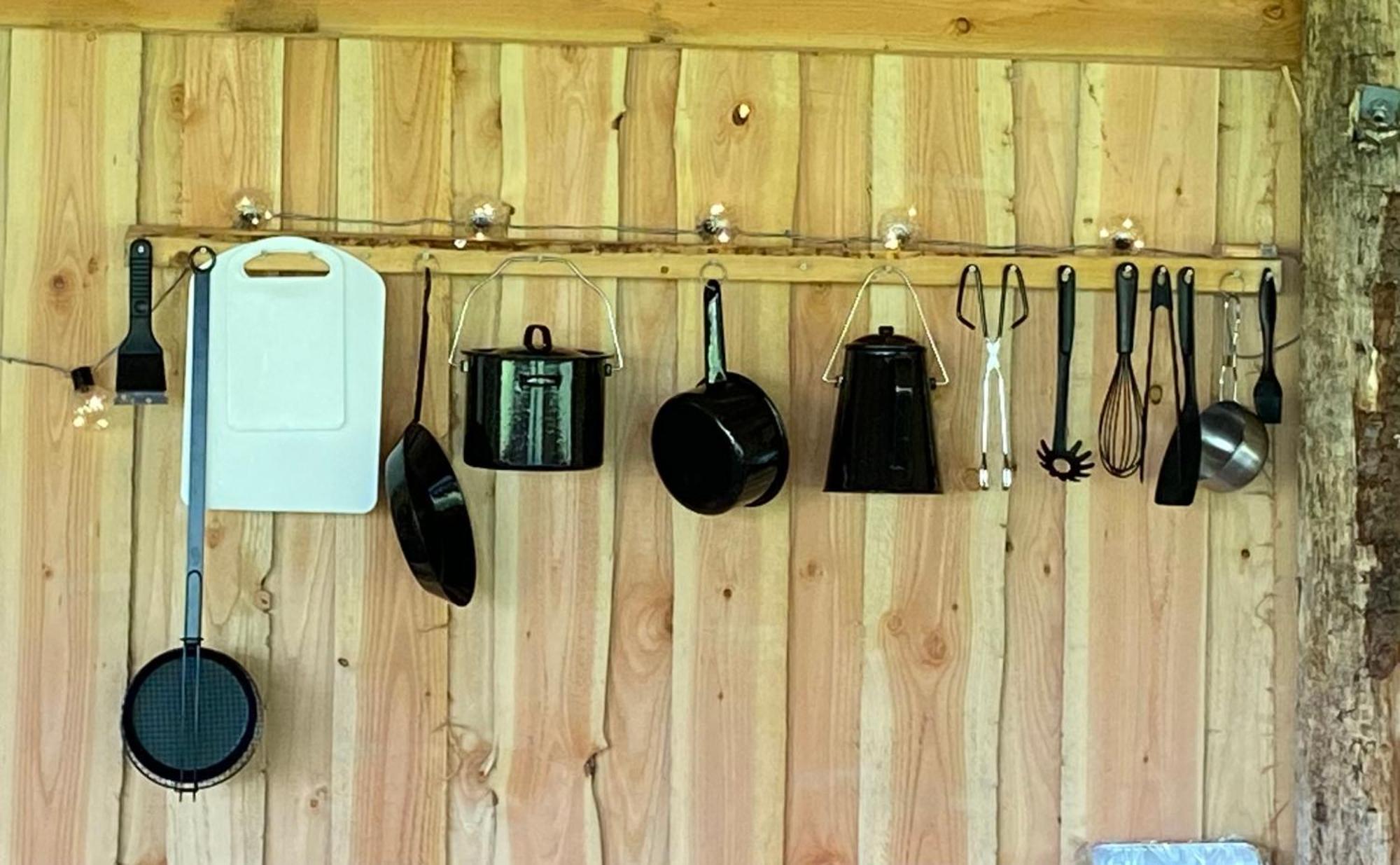 Kroghs Tiny Houses - Hyttebyen กรินด์สเตด ภายนอก รูปภาพ