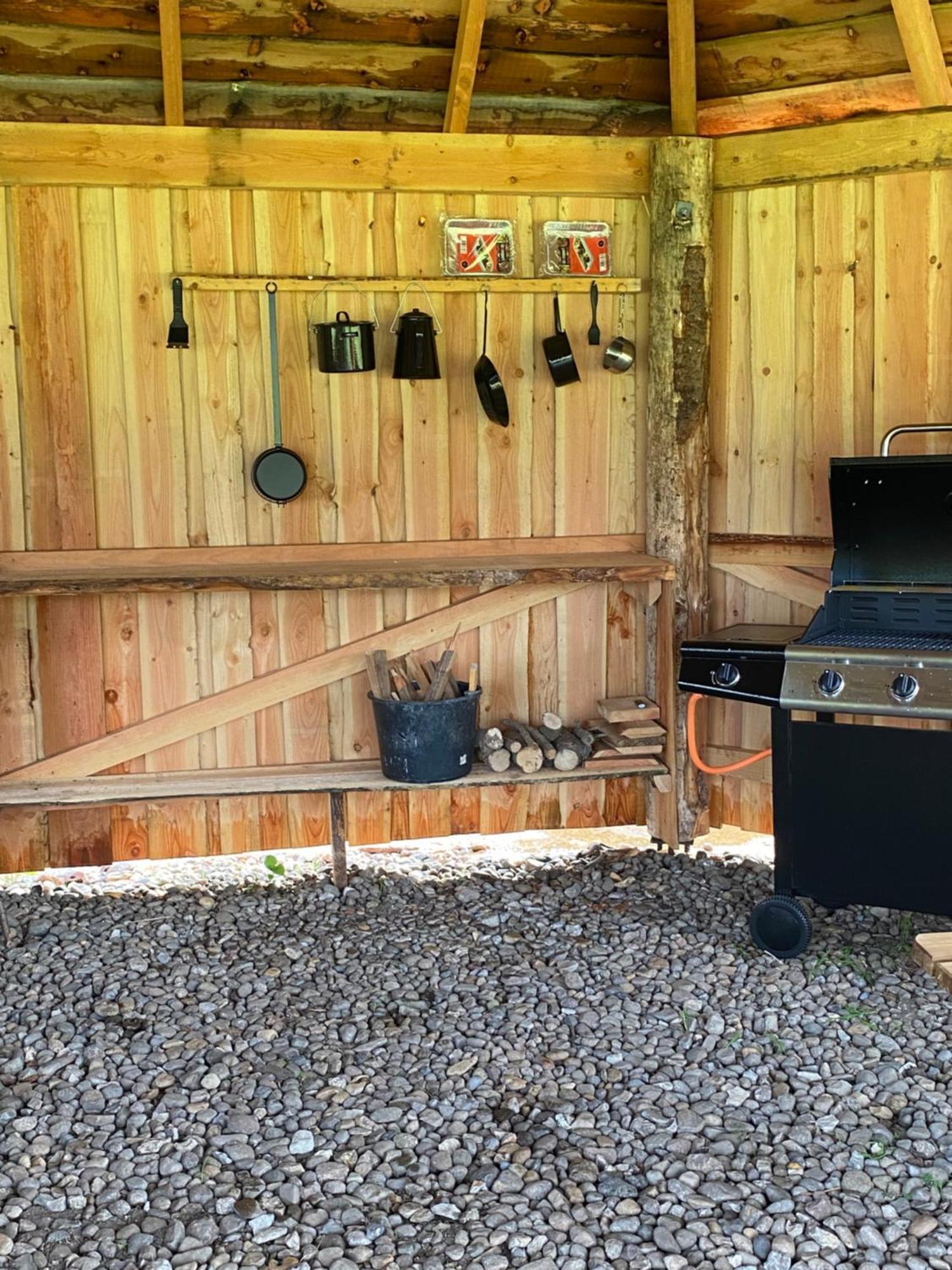 Kroghs Tiny Houses - Hyttebyen กรินด์สเตด ภายนอก รูปภาพ