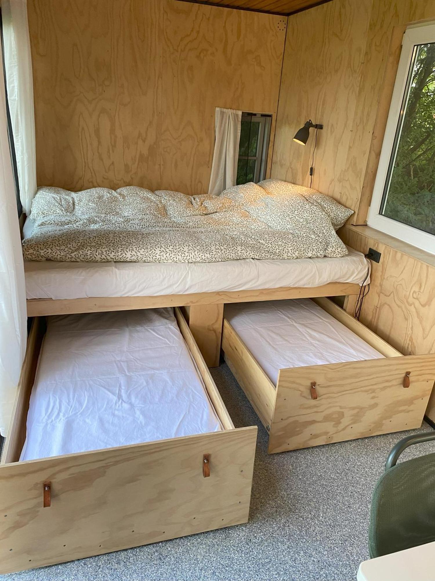 Kroghs Tiny Houses - Hyttebyen กรินด์สเตด ภายนอก รูปภาพ