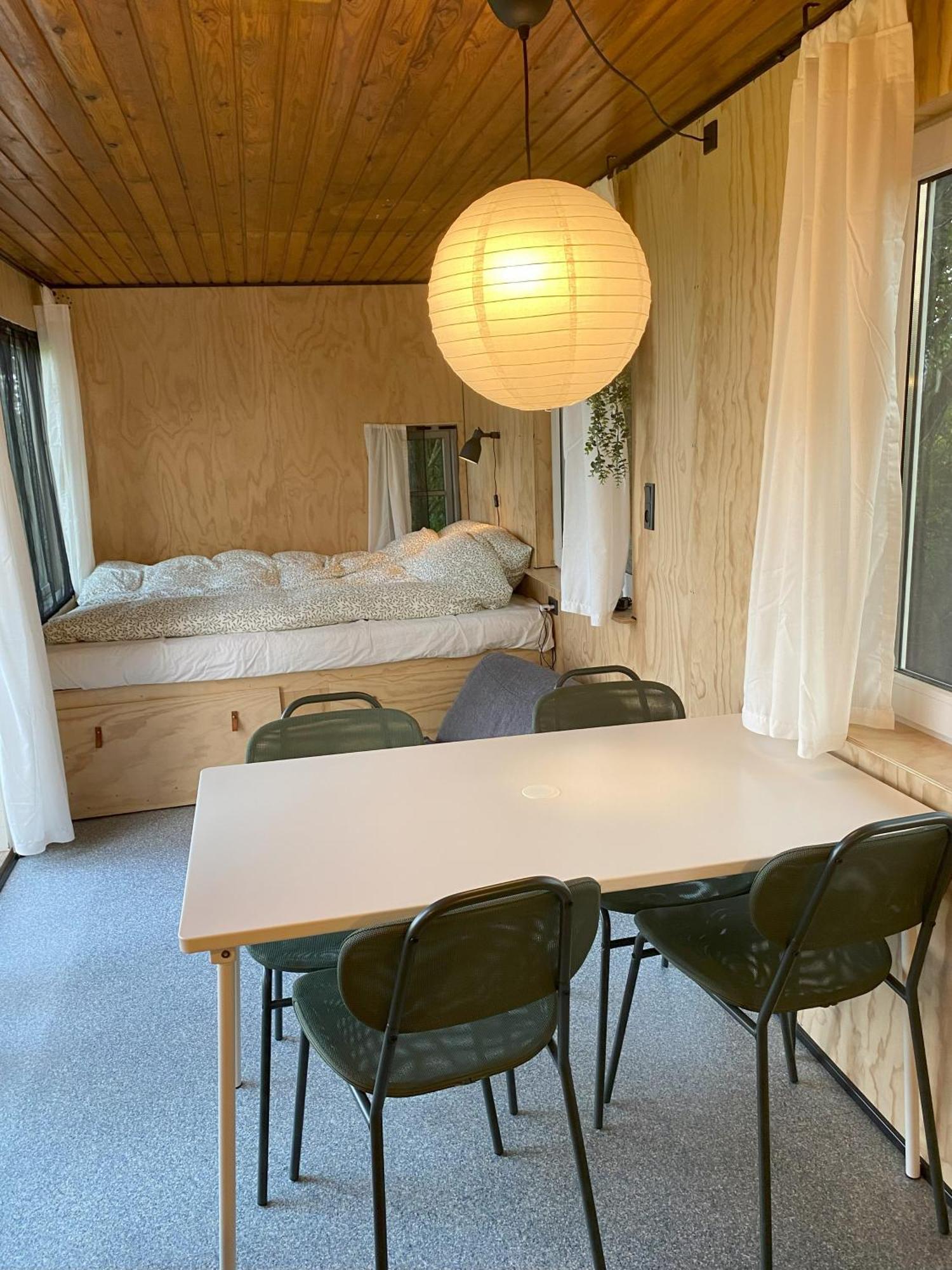 Kroghs Tiny Houses - Hyttebyen กรินด์สเตด ภายนอก รูปภาพ
